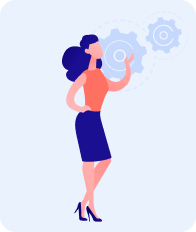 Woman working